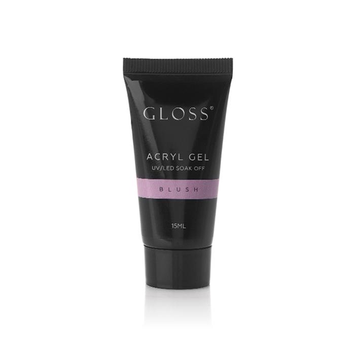 Акрил-гель GLOSS Blush (рожевий), 15 мл